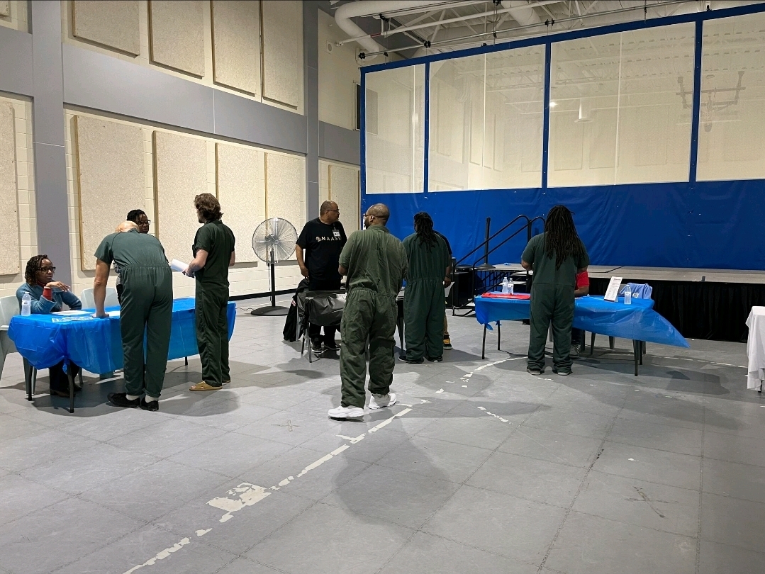 Participants engaging at a program event
